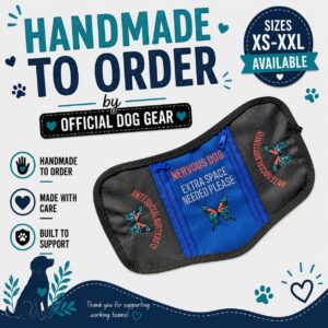 Nervous Butterfly Dog Vest/ Cape