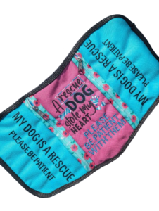 Rescue Dog Blue and Pink Vest
