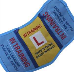 In Training "L Plate" Dog Vest