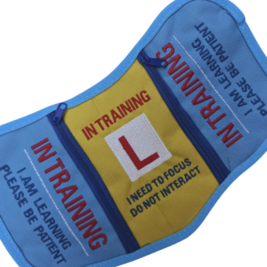 In Training "L Plate" Dog Vest