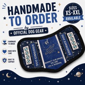 Space Mission Dog Vest