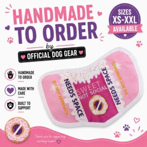 Icing and Sprinkles Needs Space Dog Vest